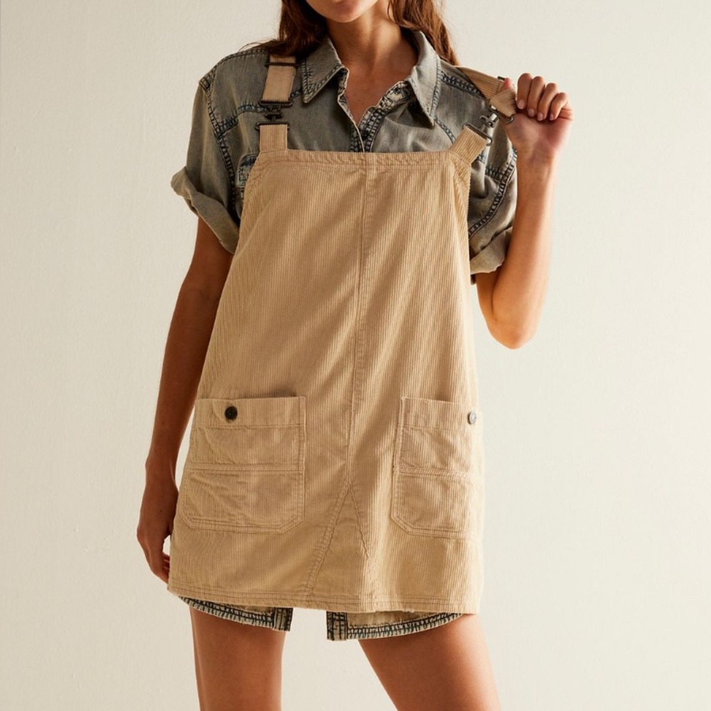 Free People Tan Dress